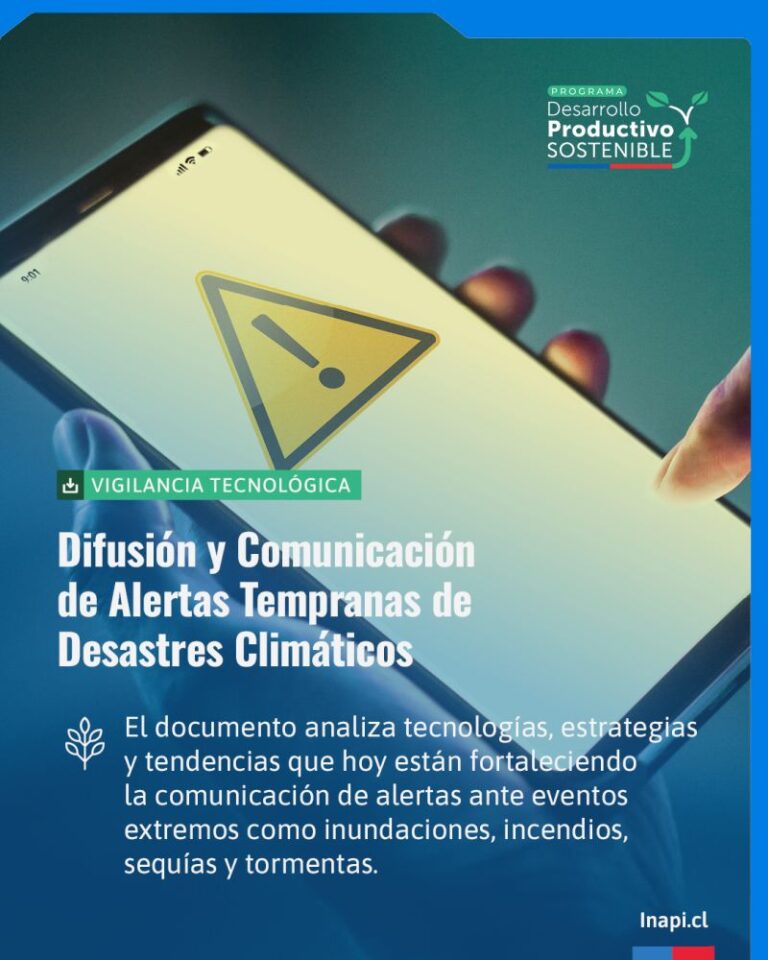 Nuevo reporte actualizado: Difusión y Comunicación de Alertas Tempranas de Desastres Climáticos
